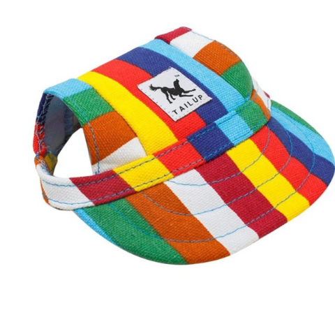 Canvas Pet Summer Visor