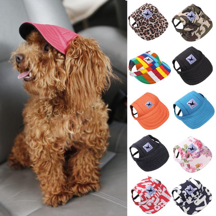 Canvas Pet Summer Visor