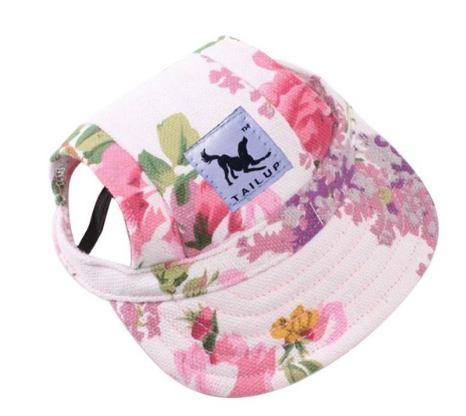 Canvas Pet Summer Visor