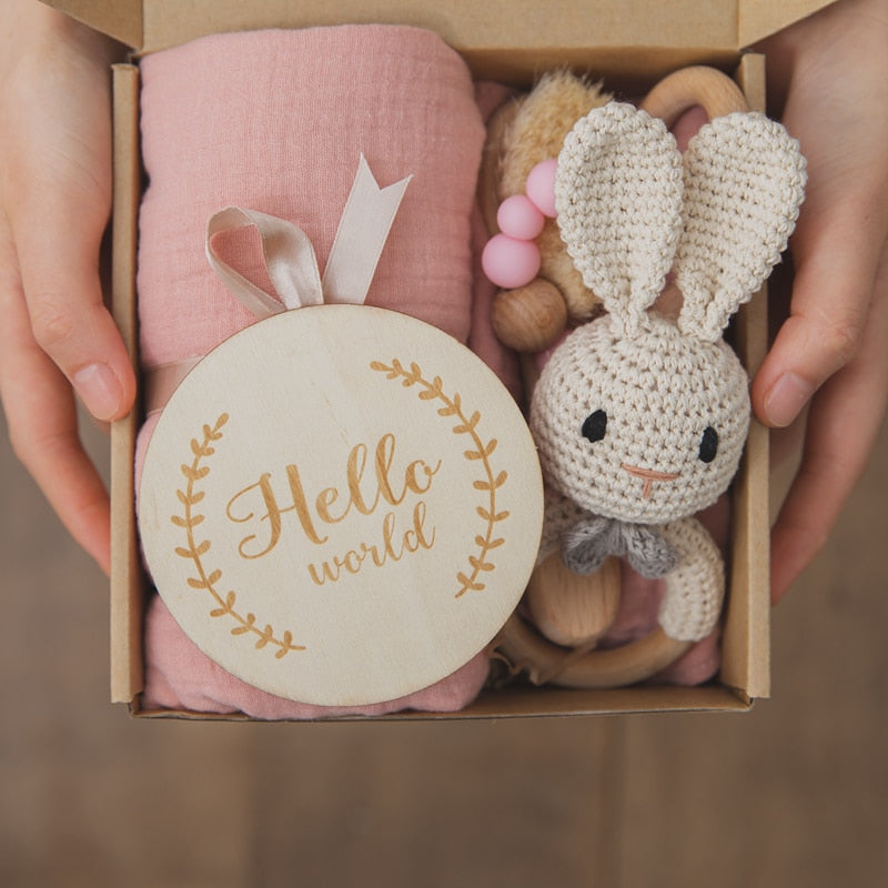 Newborn Bath Toy Set Gifts Box