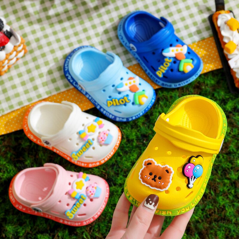 Kids Cartoon Soft Soled Sandals