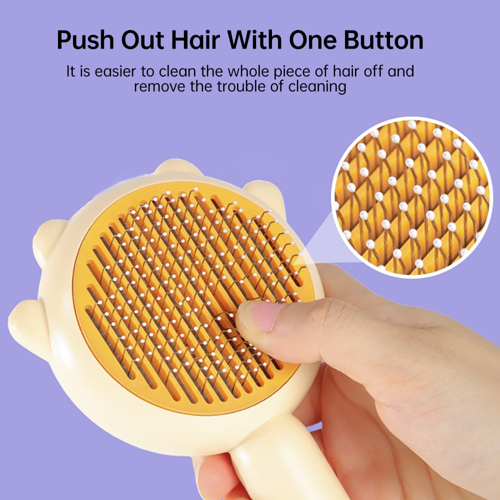 Cat Comb Massage Pet Deshedding Brush