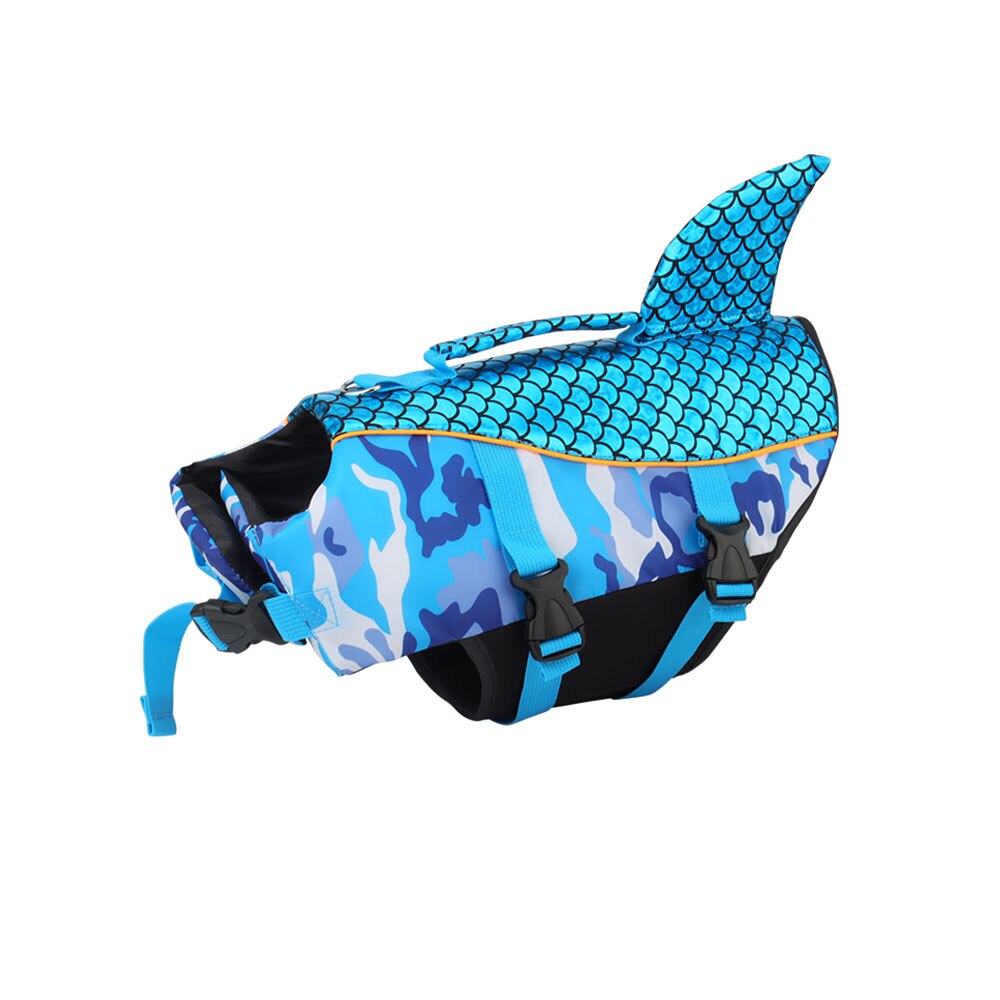 Reflective Scales Dog Life Jacket