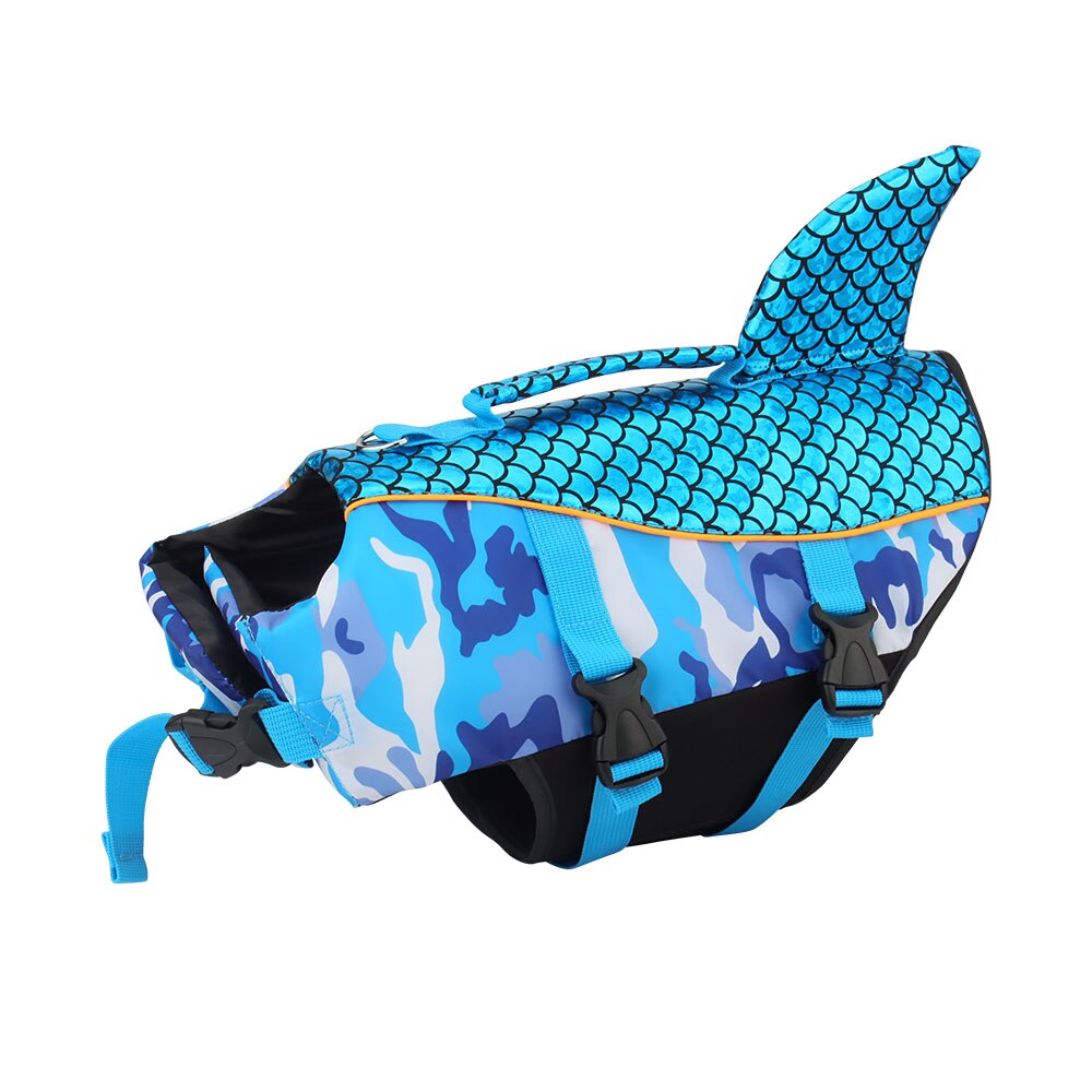 Reflective Scales Dog Life Jacket